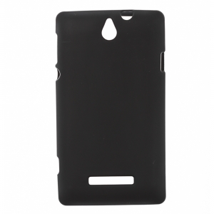  Silicon Case for Sony Xperia E/C1504/C1505 Black